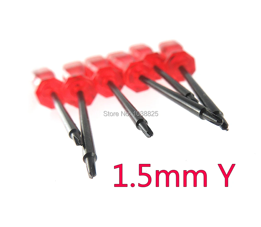 Destornillador de tres alas Phillips Y de 1,5mm, herramienta de apertura de tres puntos para Nintendo Wii DS Lite DS para interruptor NS Joy-Con PSP GBA, 5 uds. - imagen 2