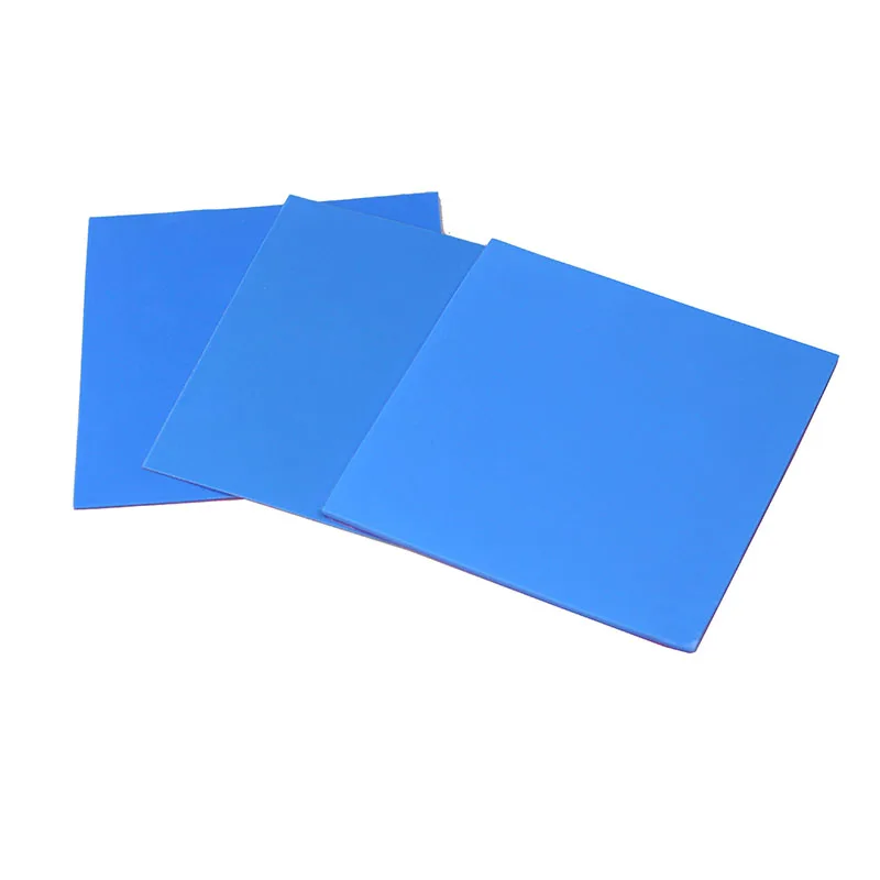 50 piezas 100x100x1,5mm hoja de almohadilla térmica de silicona ordenador GPU VGA CPU gráficos Chip almohadilla disipador de calor 100mm x 100mm x 1,5mm de espesor - imagen 3