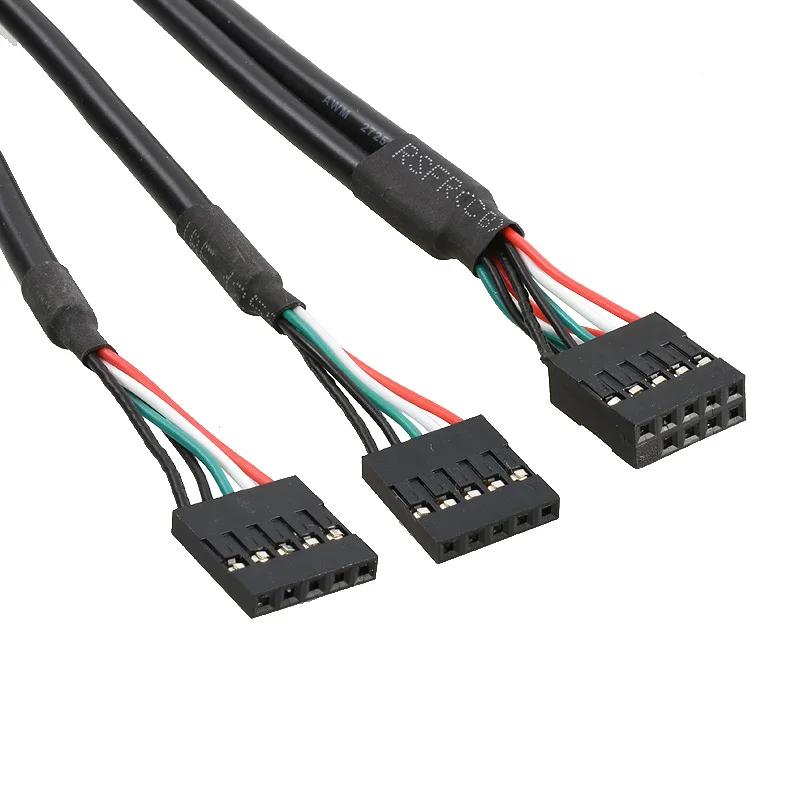 Conversión 9Pin a 2 cables datos 5 pines