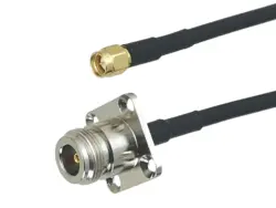 Pigtail Coaxial RG58 SMA Macho – Conector N Hembra
