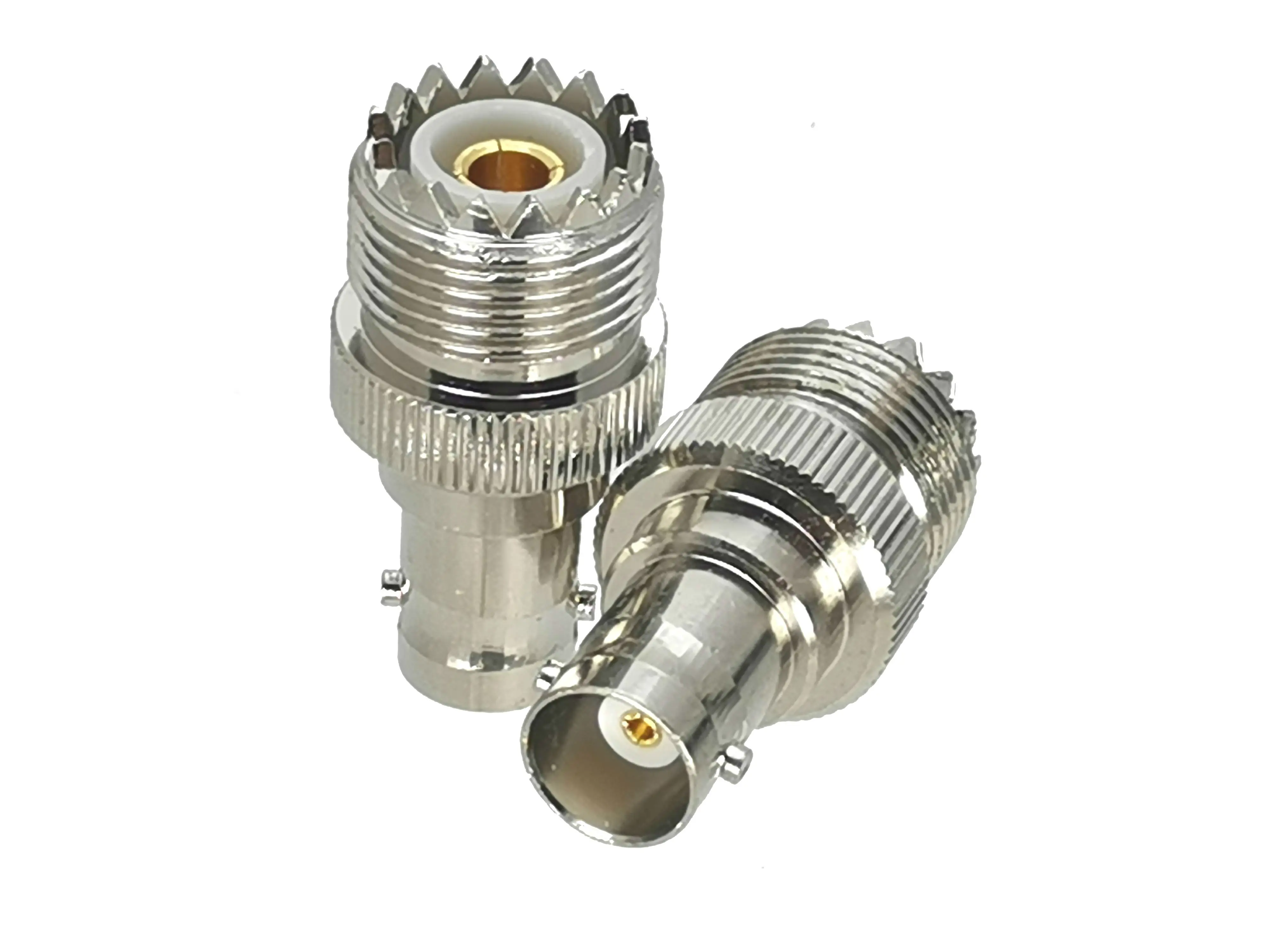 Adaptador Coaxial BNC a PL259 SO239 - Conector Macho Hembra Latón - imagen 5