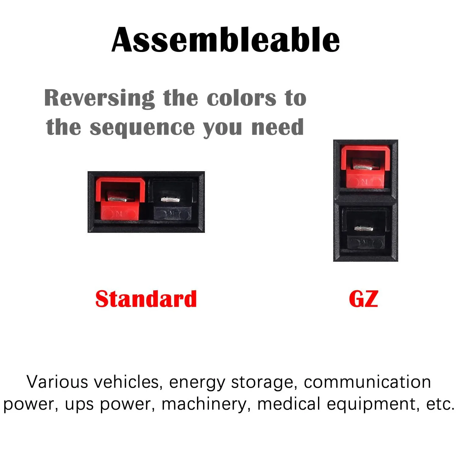Conector de Cable adaptador de energía Solar macho hembra para Goal Zero Yeti, Suaoki, Renogy Kits de estación de generador Solar portátil 10AWG - imagen 5