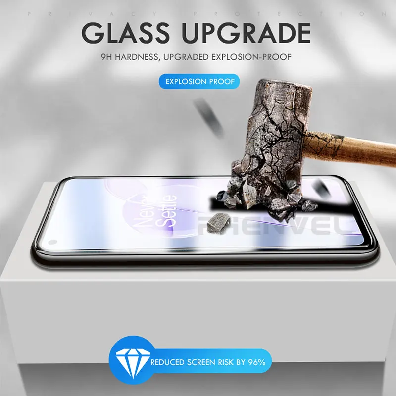Vidrio Protector para Oneplus 9, Protector de pantalla de cubierta completa para Oneplus 9rt 8T 9R, película de vidrio templado oleofóbico - imagen 5