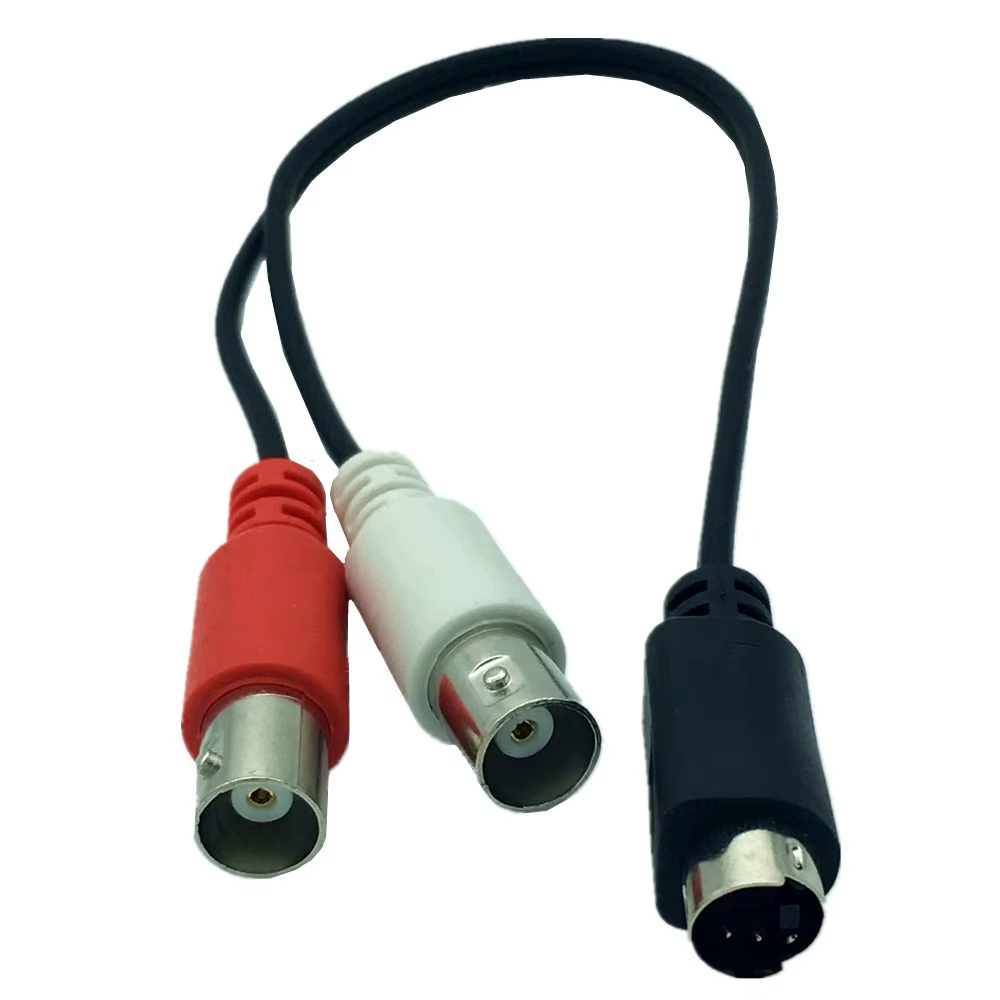 Adaptador S-Video Y Macho 4 Pines a BNC Hembra – S-VHS - imagen 4