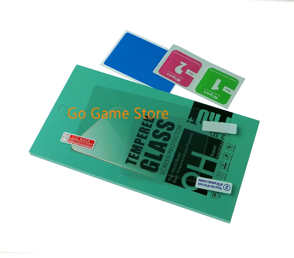 1 unidad para nuevo 3DS XL LL película protectora de pantalla de vidrio templado fino para Nintendo nuevo 3DSXL 3DSLL Protector de pantalla - imagen 5