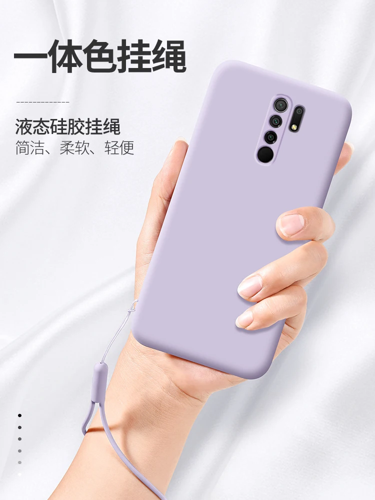 Funda de silicona líquida suave para Xiaomi Mi 9 9T Pro, funda protectora trasera para xiaomi mi 8 Lite 9 Se A2 A3 Mi6 Mix 2S - imagen 2