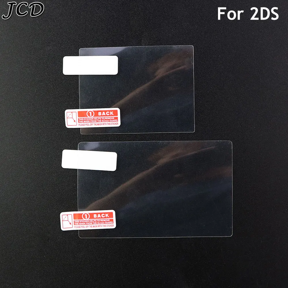 JCD 1 Juego de película protectora transparente HD superior inferior para Nintendo Switch Lite DS Lite NDSL para 2DS 3DS nuevo Protector de pantalla LCD 3DS XL - imagen 2