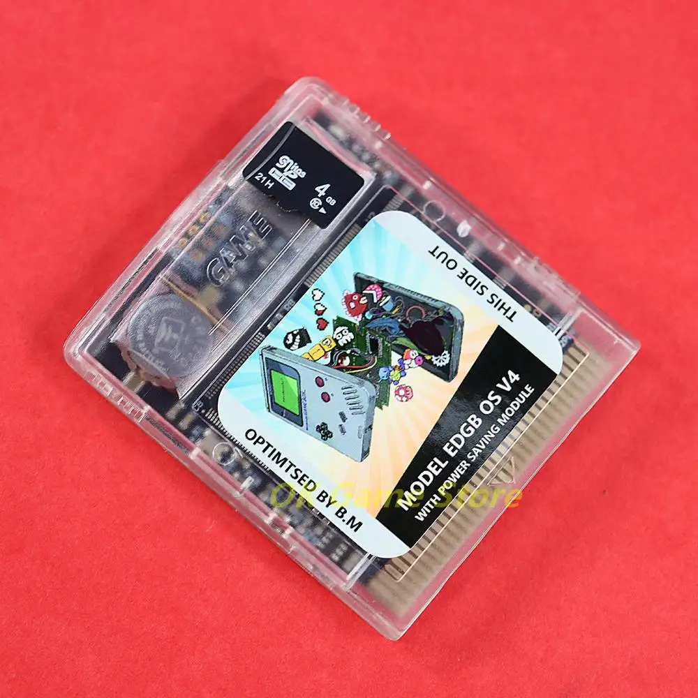 1 Juego para consola de juegos GB GBC GBP, cartucho de tarjeta de juego EDGB Remix, instalación de 2700 juegos con tarjeta de memoria 4G - imagen 4