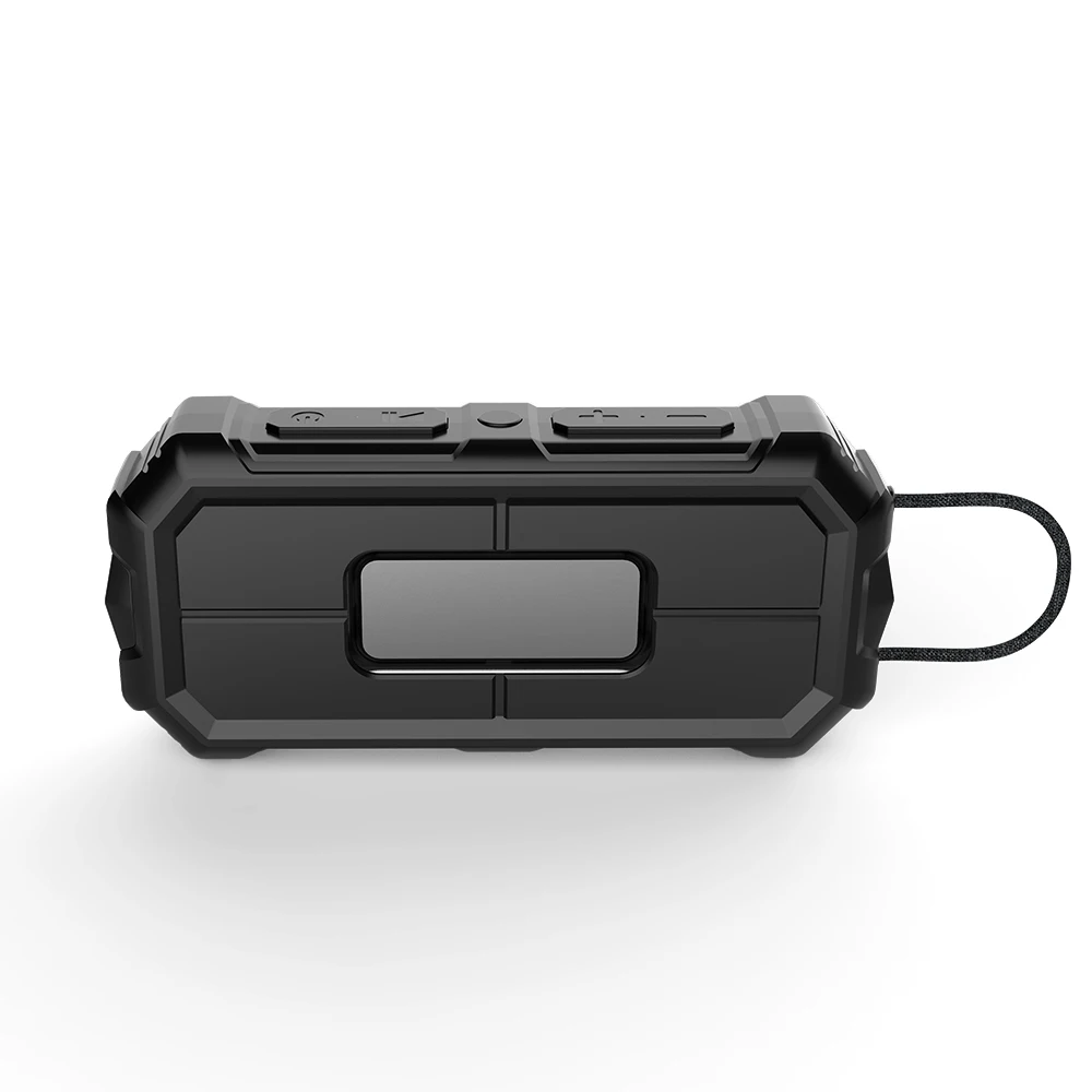 Rockmia EBS-306 Altavoces de graves portátiles de 10 W - Sonido estéreo inalámbrico Bluetooth con mango de tela Tiempo de reproducción prolongado impermeable al aire libre - imagen 4