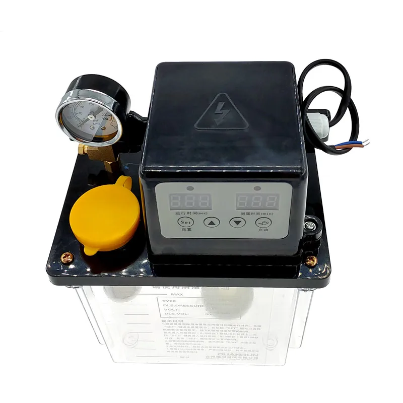 1 Uds 0.5L 1L 2L bomba lubricante bomba de aceite lubricante automática CNC bomba de lubricación electromagnética lubricador - imagen 5