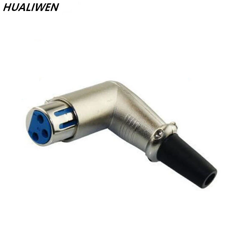 Conectores Micrófono Cabeza Cañón Curvada Canon Balance Tres Núcleos - Vista principal del producto