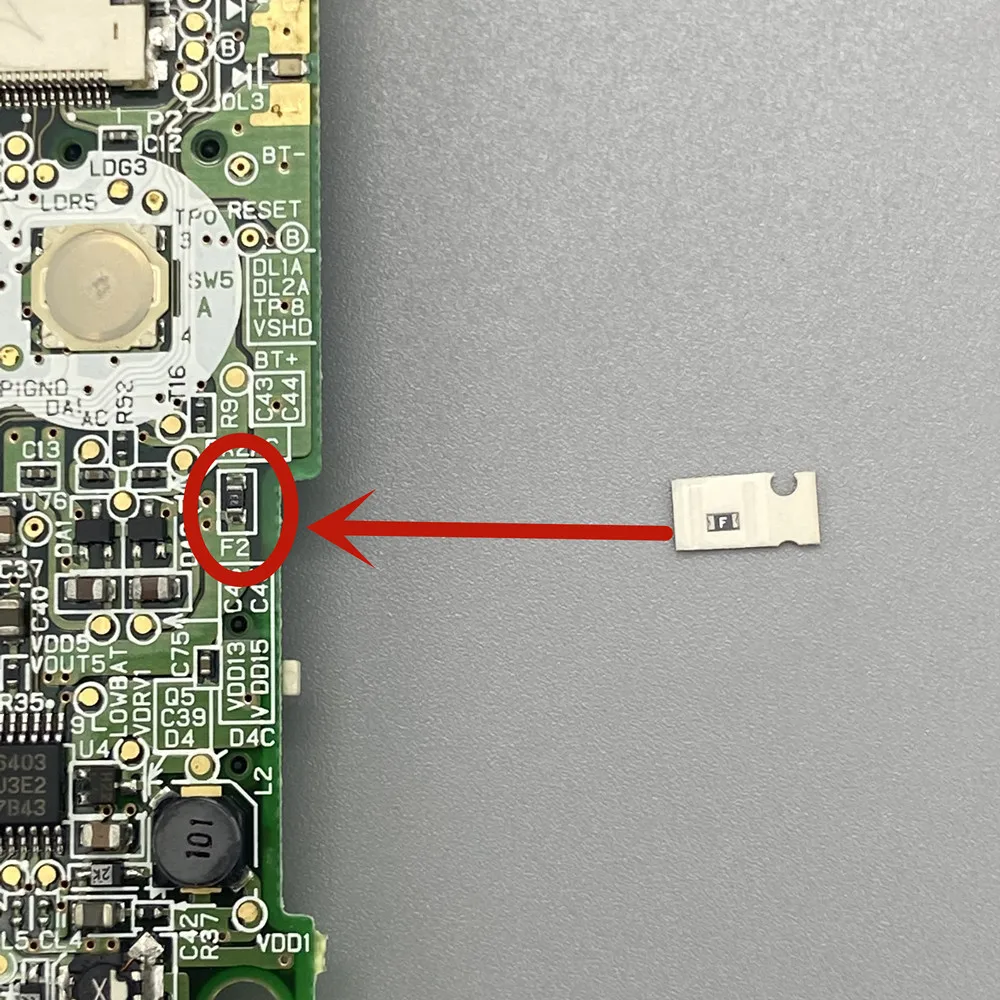 Fusible para Gameboy ADVANCE SP GBASP