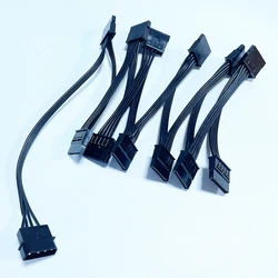 Cable Adaptador IDE Macho a SATA Hembra 15 Pines para HDD SSD