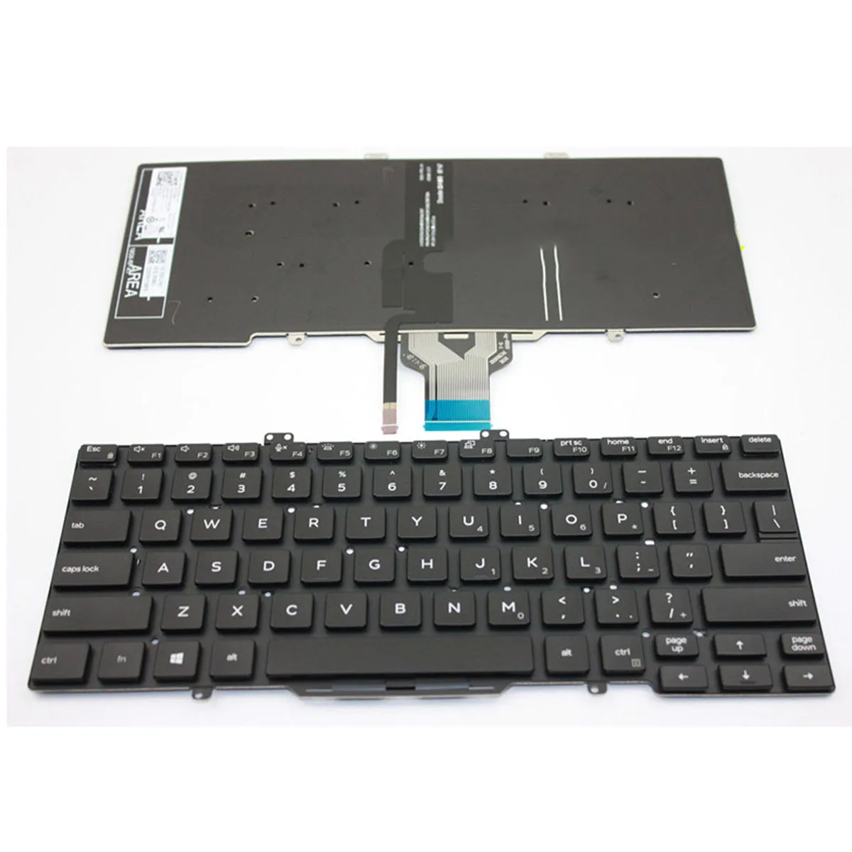 Teclado para Dell latitude 5400, 5401, 7400, 3400, versión estadounidense, retroiluminación negra, 0RDV0V, RDV0V, PK132EE1B01, CN-0RDV0V, 0RDV0V-DFH00