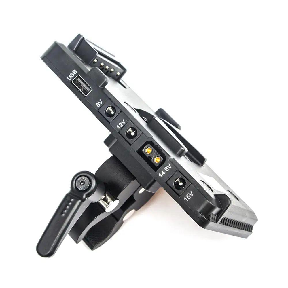 FOTGA-sistema de fuente de alimentación con montaje en V, adaptador de placa de batería, placa v-lock d-tap para cámara Sony d-tap DSLR, adaptador de placa de batería - imagen 5