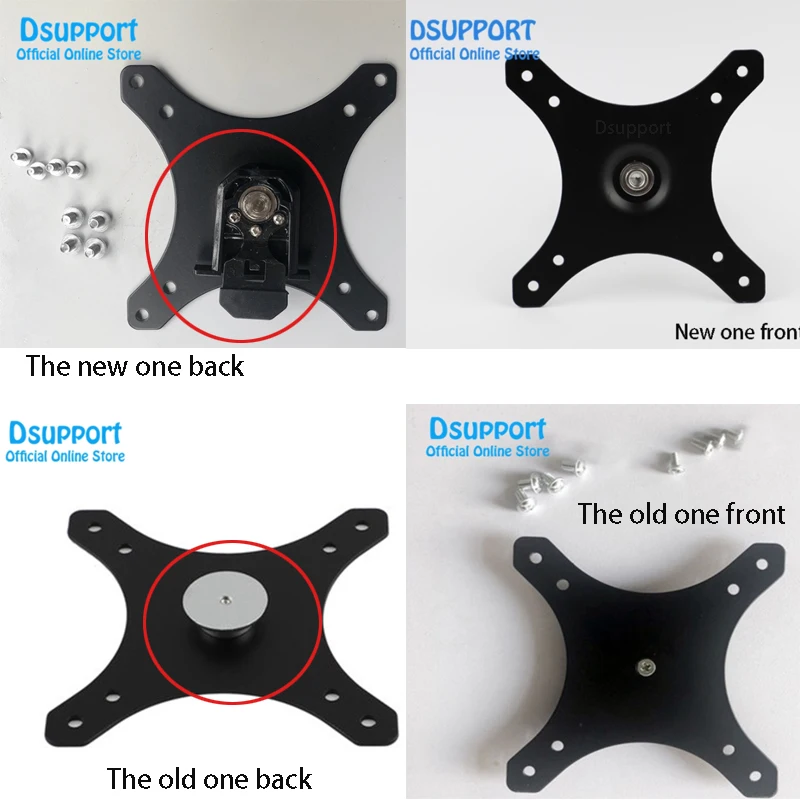 Cabezal de montaje de Monitor personalizado, piezas para soporte de Monitor de la serie OL, accesorios de conector para OL-3L/OL-1S - imagen 3