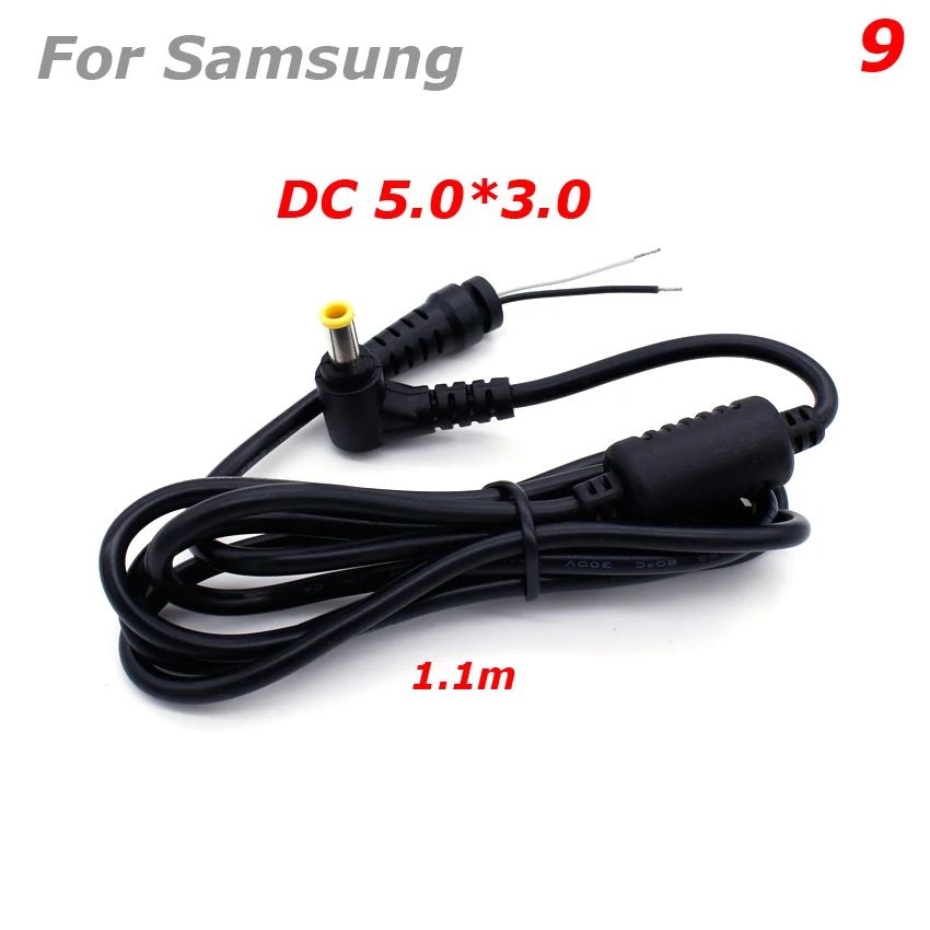 Adaptador de corriente para ordenador portátil, Cable de carga para Sony, Samsung, HP, Dell, Toshiba, Asus, Acer, Lenovo 4,8, 1,7, 6,0, 4,4, 1 unidad - imagen 5