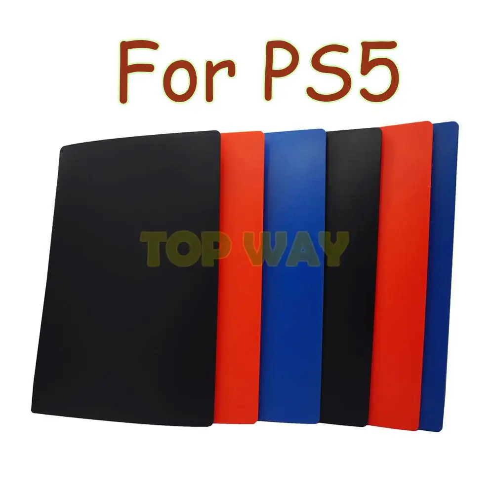 1 Juego para PS5, carcasa transparente y sólida que cambia de Color, consola de juegos, cubierta de carcasa de Panel de piel reemplazable para accesorios de PlayStation 5