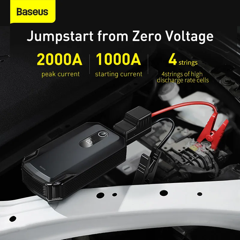 Jump Start 2000A - Potencia de arranque