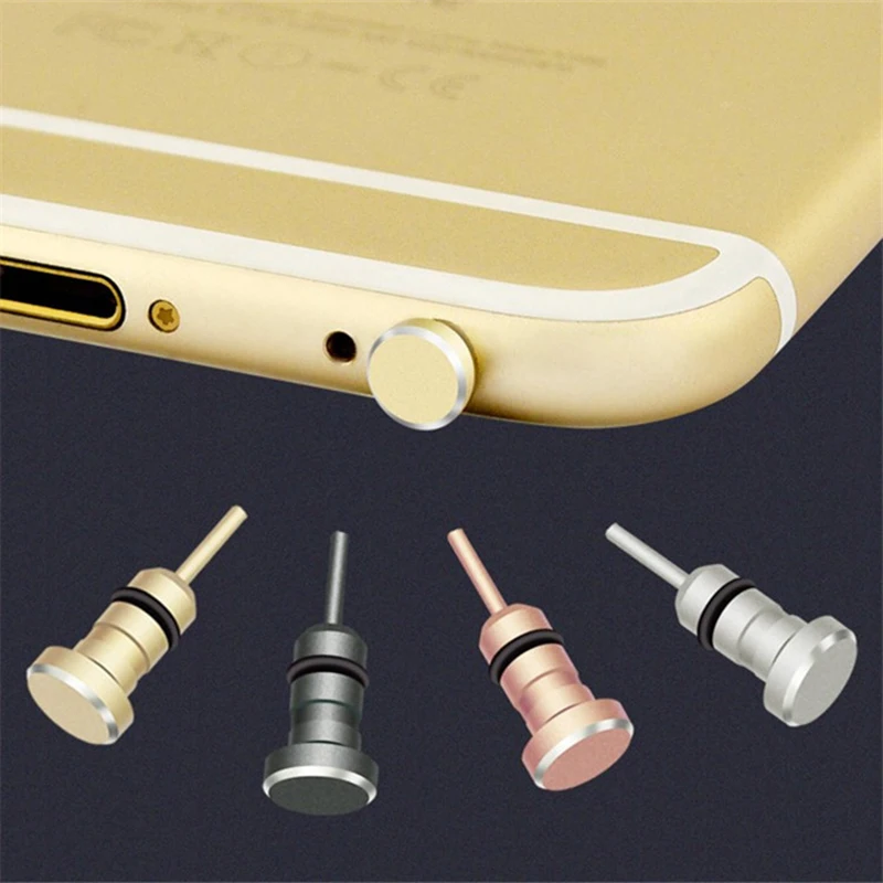 Conector Audio 3,5mm Antipolvo Jack Auxiliar Auriculares iPhone - imagen 2
