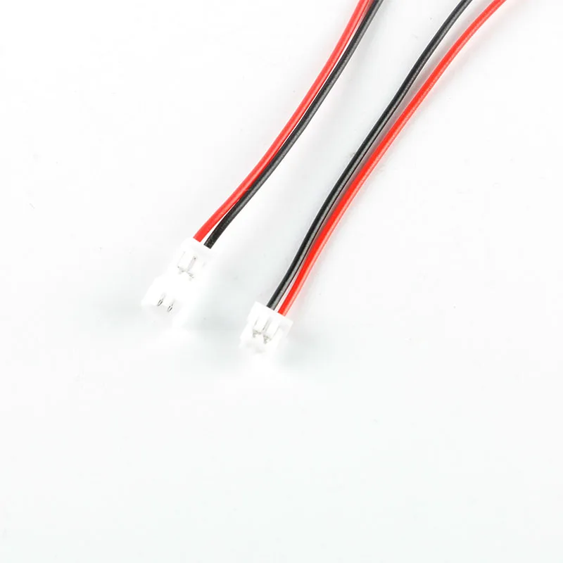 Conector de enchufe Micro JST PH 1,25, 2 pines, macho, hembra, con Cables de 100mm, 28AWG, 20 pares - imagen 2