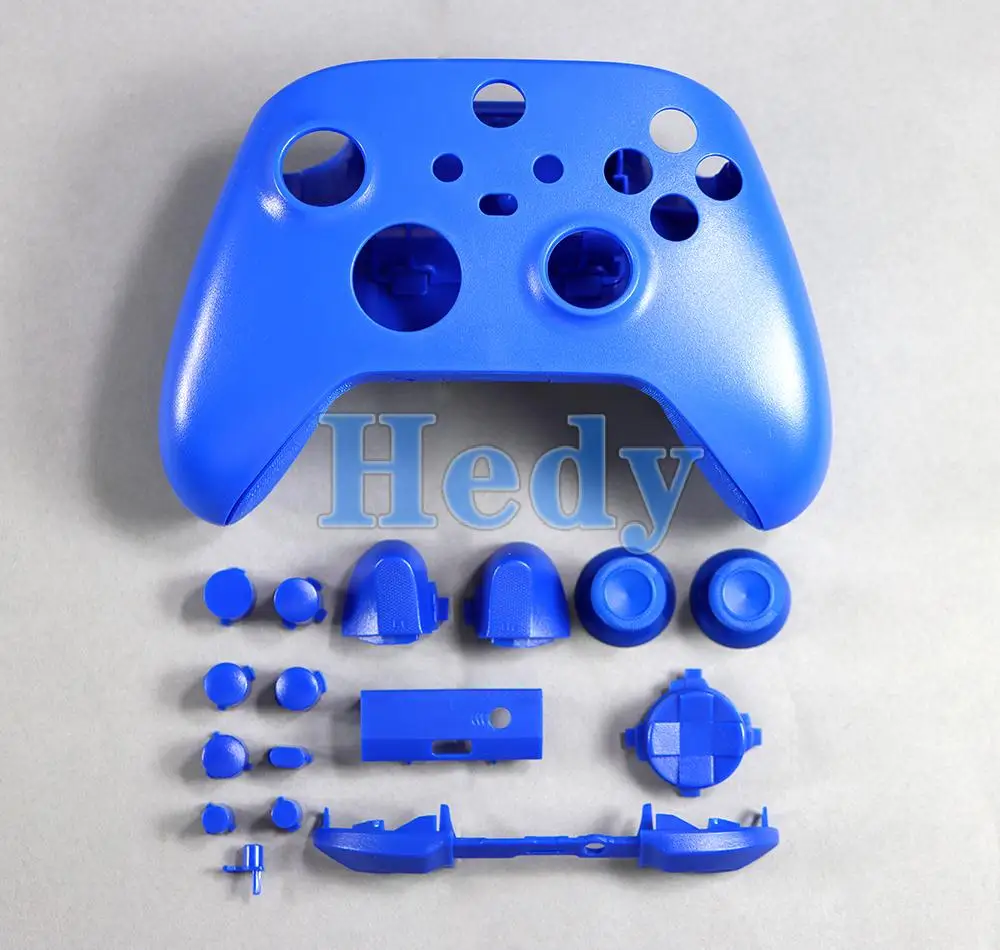 1 Juego de carcasa sólida para controlador Xbox Series X S, kit de botones LB RB, parachoques LTRT, botón de encendido - imagen 5