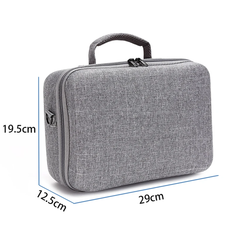 Bolsa de almacenamiento portátil para Dron Xiaomi FIMI X8 SE, Estuche de transporte duro de EVA con correa ajustable para el hombro, bolso de mano con cubierta de agua [rppf - imagen 5