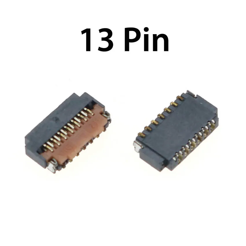 Conector de Cable Flexible FPC, Conector de 0,3 MM, tipo de contacto inferior, carcasa, 13P, 15P, 21P, 23P, 25P, 31P, 33P, 35P, 39P, 45P, 51P, 61P, 2 uds. - imagen 2