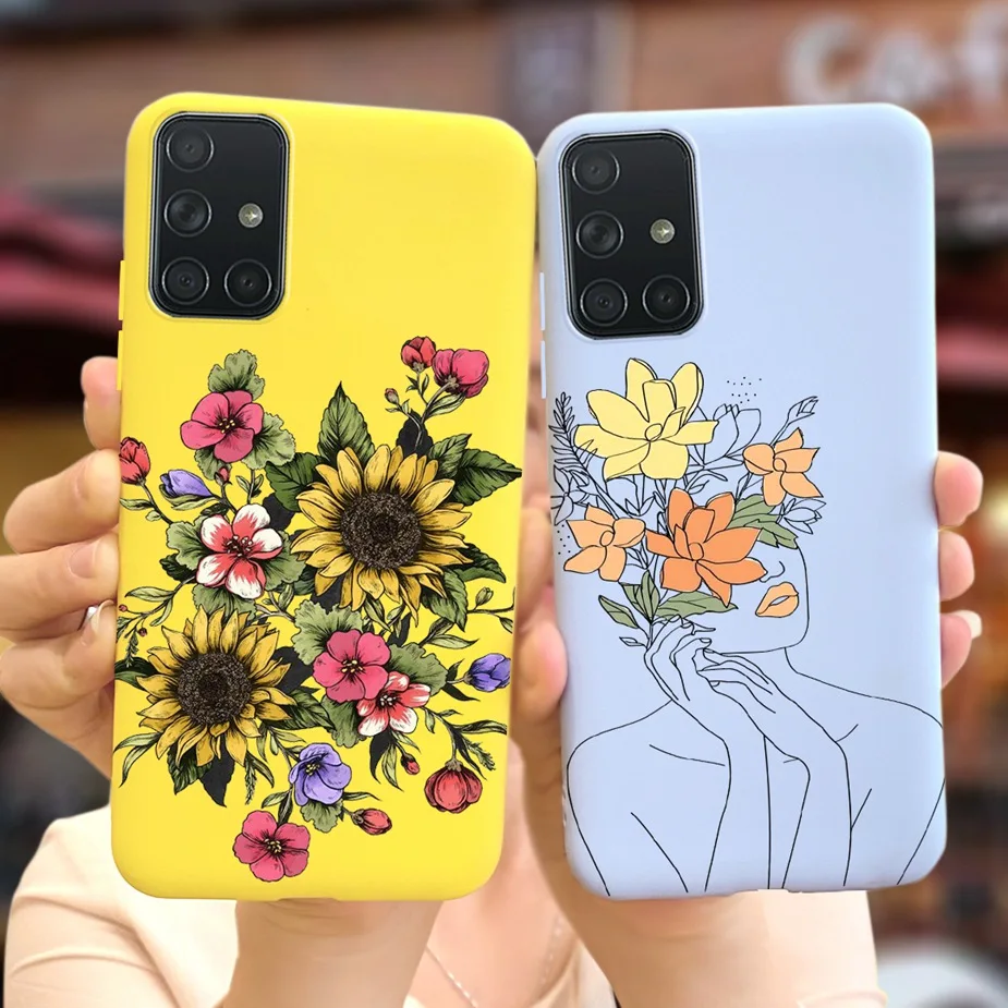 Para Samsung Galaxy M31s funda elegante cubierta pintada de caramelo funda de silicona suave para Samsung M31s M31 s Coque M315 M317 Fundas parachoques - imagen 2