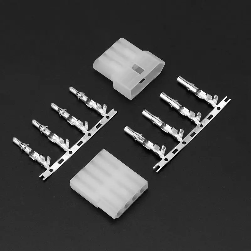 Conector sintonizador antena, Conector 4 pines, macho, para AT-120, Radio Diy - imagen 4