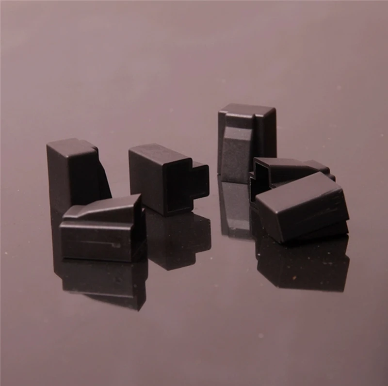 Tapa antipolvo RJ45 para enchufe de módulo RJ45 para CAT5e cat6e, cubierta protectora de silicona, negro transparente, envío gratis, 200 Uds. - imagen 4