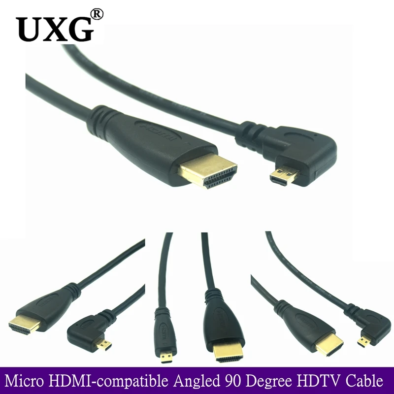 Cable Micro HDMI 90° para Cámaras Digitales y Tablets - imagen 5