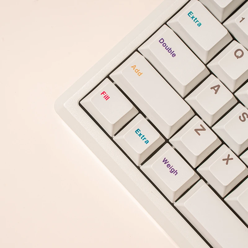 Keebox Shenpo Froyo DYE SUB PBT teclas de yogur helado perfil de cereza teclados mecánicos personalizados teclas para GMK Fro.yo - imagen 2