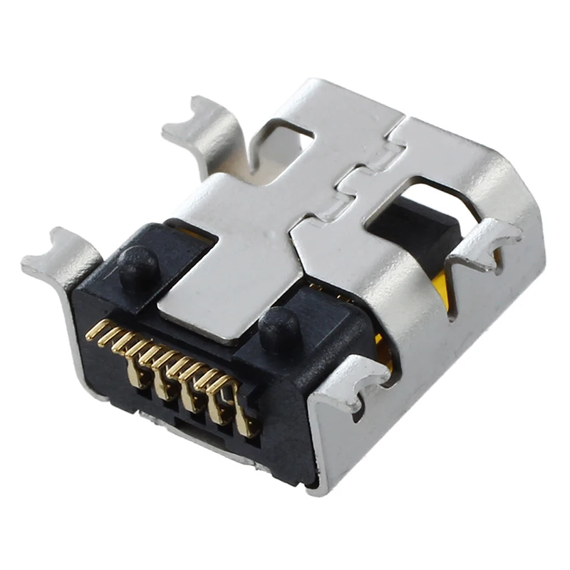 10 Uds hembra Mini USB tipo B 10 pines SMT SMD montaje conector puerto boca plana - imagen 3