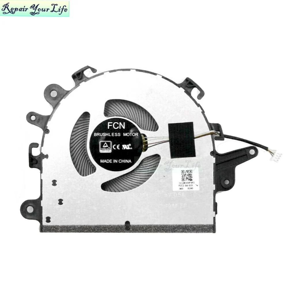 Ventilador de refrigeración de CPU para Lenovo IdeaPad 3-15iil05 3i-15IML05 15ARE05 5F10S13910 5H40S2004 ventilador enfriador de PC portátil radiador DC28000F3F0 - imagen 3
