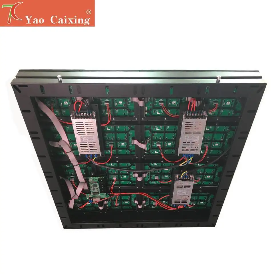 Método de instalación gratuito de gabinete de hierro para exteriores P5 smd, pared de vídeo LED a todo color para publicidad - imagen 5