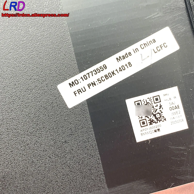 Carcasa trasera para portátil Lenovo Ideapad, tapa superior LCD, novedad/Orig, 300 -14IBR -14ISK, 5CB0K14018, AP0YJ000200 - imagen 2