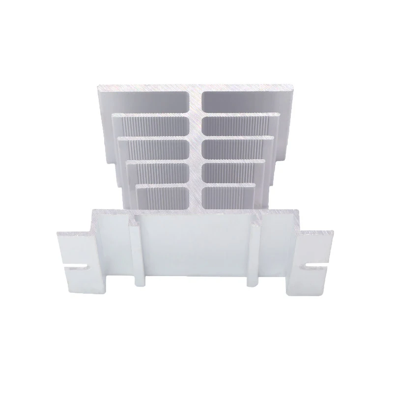 SSR Mini relé monofásico de estado sólido, disipador de calor de aluminio, radiador, montaje en riel más nuevo para relé 10A-25A - imagen 2