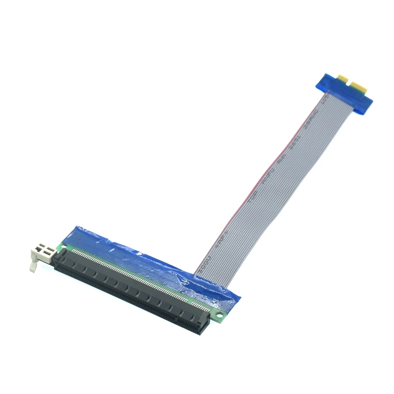 PCIE 1X a 16X Express Slot Riser tarjeta extensor cinta de extensión Flexible con Cable de alimentación de 4 pines - imagen 3