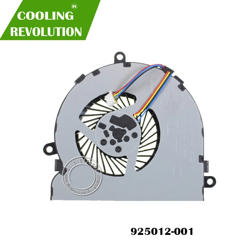 Nuevo ventilador de Cpu para HP 15-bs085nr 15-bs087nr 15-bs077nr 15-bs078nr ventilador de refrigeración de CPU para ordenador portátil 925012 -001 - imagen 2