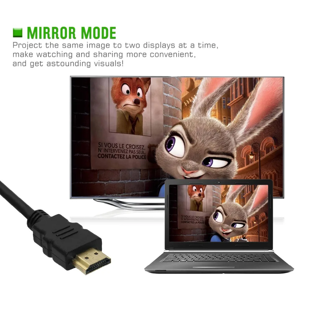 Cables de vídeo compatibles con HDMI, Cable 3D chapado en oro 1,4 4K 1080P para conmutador divisor HDTV, 0,3 m, 1m, 1,5m, Cable HDMI a HDMI - imagen 3