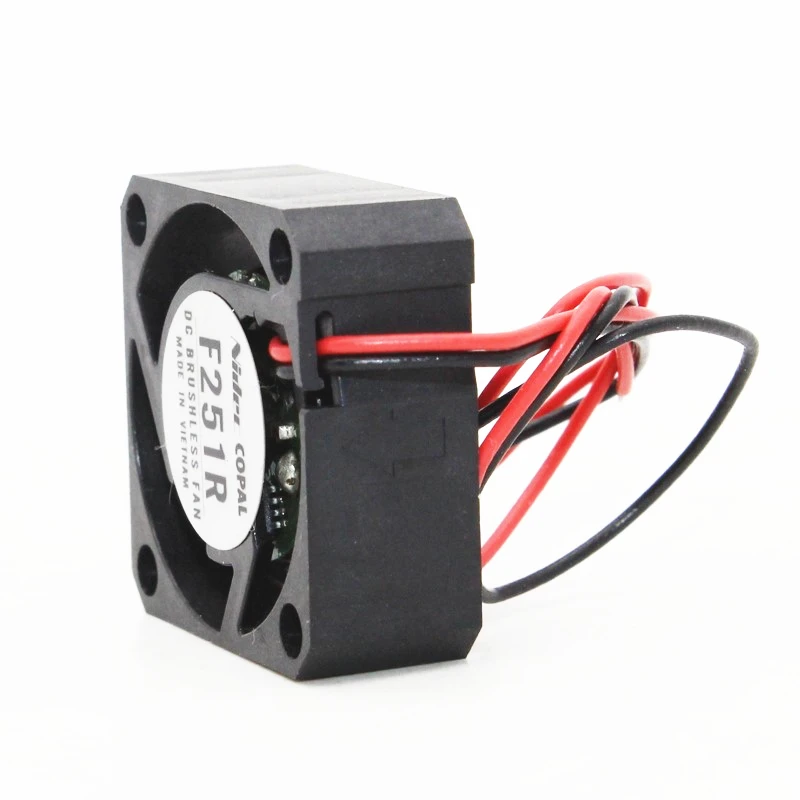 Nidec Copal F251R Ventilador 25x25x10mm para portatil HDD 5V/12V - imagen 2
