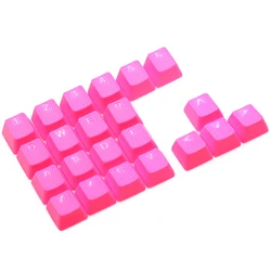 Taihao 22 Keycaps Cherry MX Gaming – Perfil OEM Neón