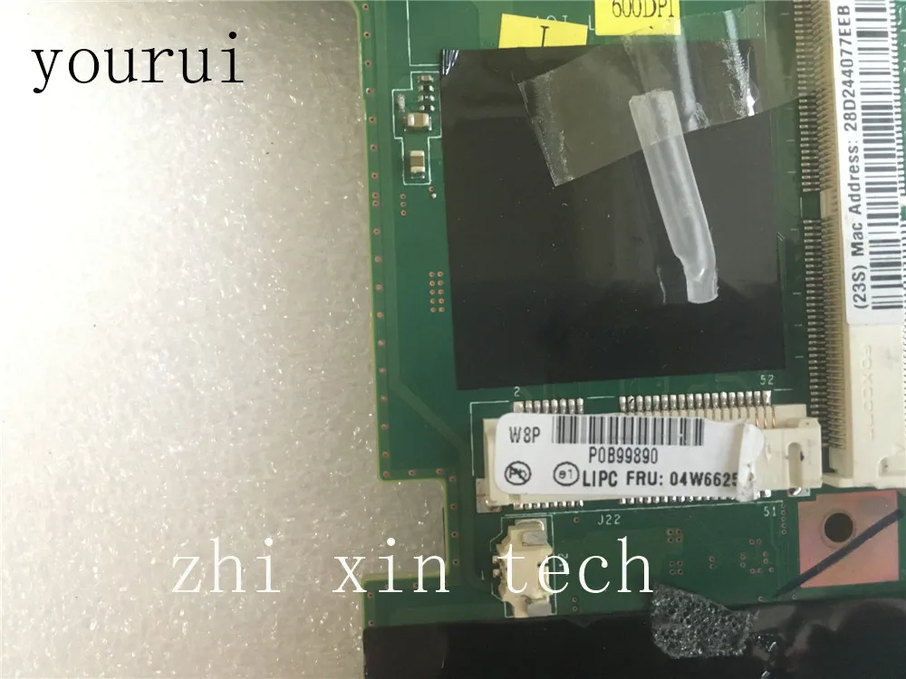 Yourui-placa base para portátil Lenovo Thinkpad T430, T430I, 00HM303, 00HM307, 00HM305, 04X3643, DDR3, GMA, HD, prueba de trabajo - imagen 2