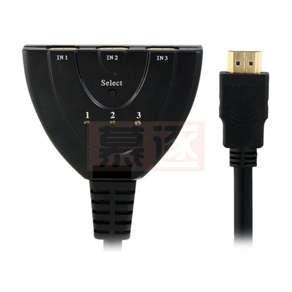 4K * 2K 3 puertos HDMI-kompatibel schalter 1,4 b Conmutador 4K Distribuidor de etiquetas HD 1080p 3-zoll 1-ausgang hub iyo DVD HDTV Xbox PS - imagen 5