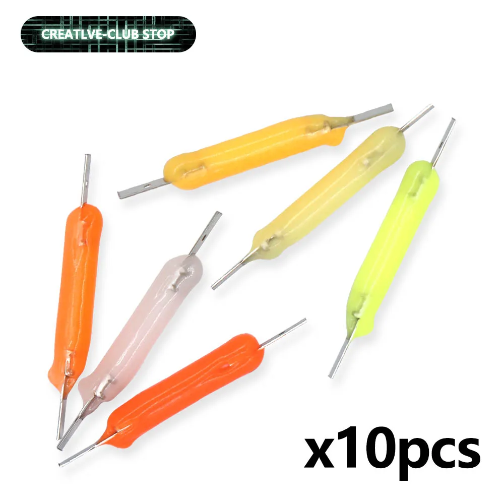 DC3V 100mA 10 Uds. Bombilla Edison de 18,8mm piezas de lámpara de filamento Chip LED accesorios de luz incandescente filamento de diodos decoración festiva - imagen 2