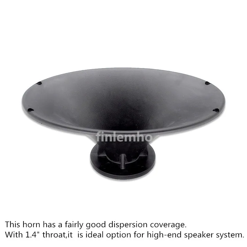 1 altavoz DJ Tweeter bocina 1,4 "garganta ovalada guía de onda 80 °   x 50 °   Para consola mezcladora de Audio profesional HiFi para coche cine en casa - imagen 2