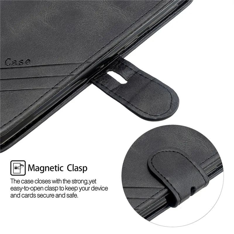 Para Samsung Galaxy A21S Funda de cuero con tapa para Coque Samsung A21S Funda de teléfono Galaxy A 21S A217F Fundas funda tipo billetera magnética - imagen 5