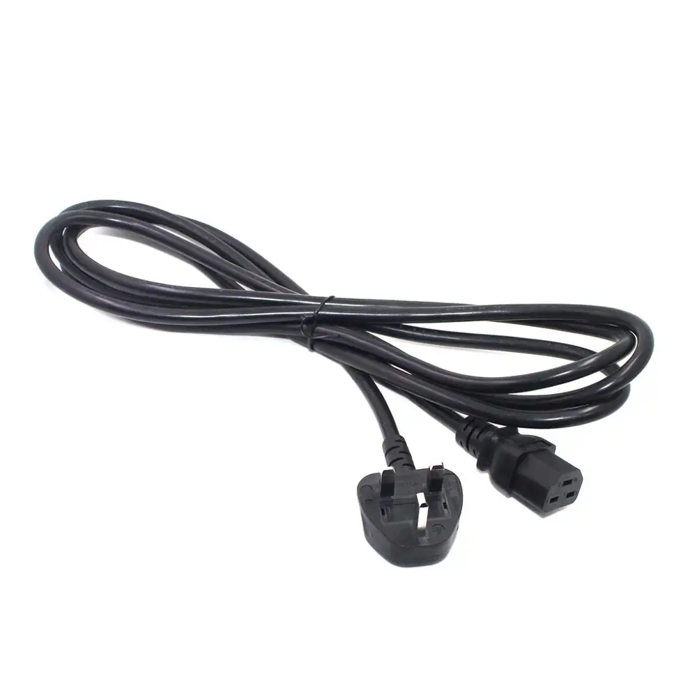 Enchufe británico de 3 puntas a IEC 320 C21, Cable de extensión 16A, UPS, PDU, Singapore SA, adaptador de Cable de alimentación, Cable de plomo de CA de 3m, 9,8 pies - imagen 2