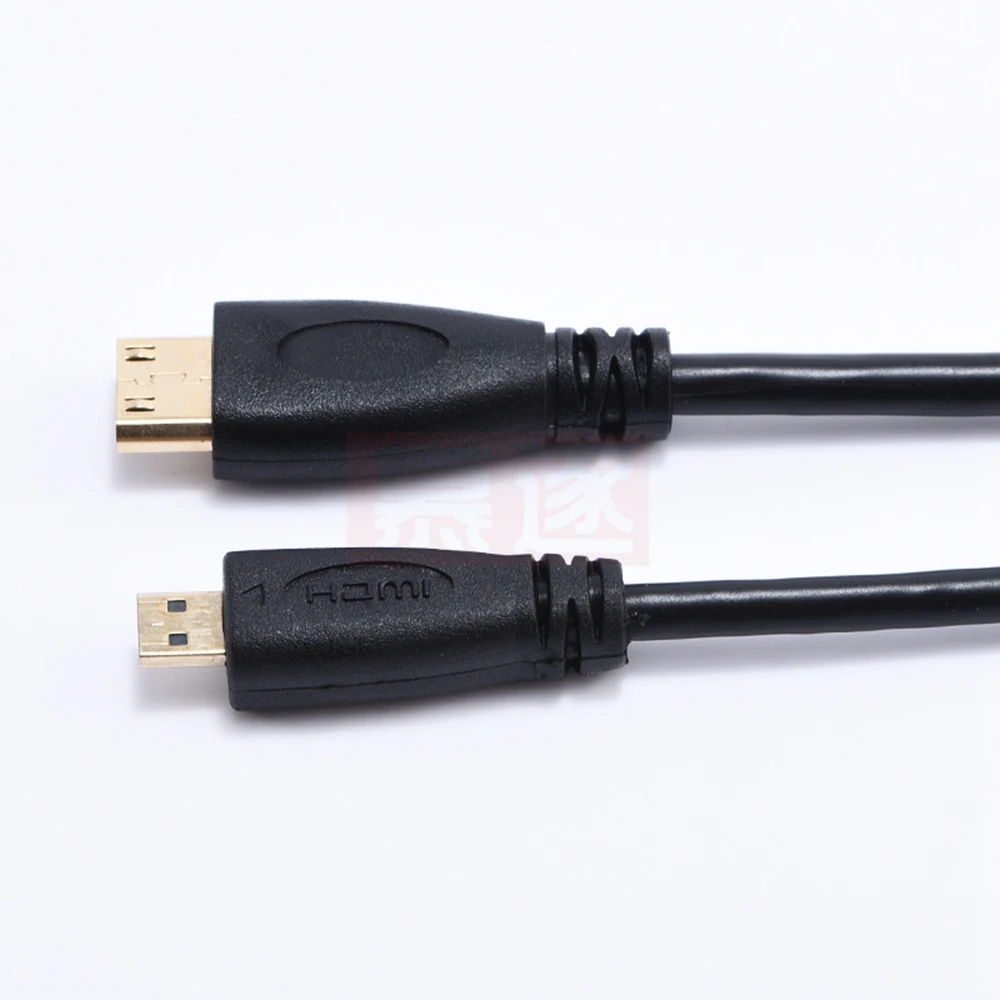 Cable Mini HD compatible con micro HD Video HD Cable de conversión Mini Mini HD - imagen 2